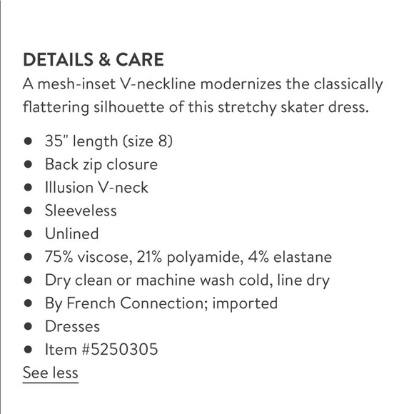 Black Fit & Flare dress - Picture 6 of 7